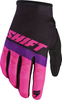 Shift WHIT3 Air Motocross Gloves,  black-pink,  Size XL,  black-pink,  Size XL
