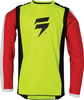 Shift Whit3 Label Race 2 Kids Motocross Jersey,  red-yellow,  Size S,  red-yellow,  Size S