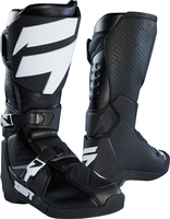Shift WHIT3 Motocross Boots,  black,  Size 46,  black,  Size 46