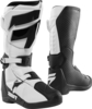 Shift WHIT3 Motocross Boots,  black-white,  Size 46,  black-white,  Size 46