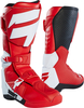 Shift WHIT3 Motocross Boots,  red,  Size 46,  red,  Size 46
