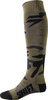 Shift WHIT3 Motocross Socks,  green-brown,  Size S M,  green-brown,  Size S M