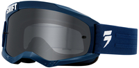 Shift WHIT3 Non Mirrored Motocross Goggles,  blue,  blue