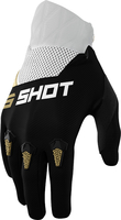 Shot Devo Motocross Gloves,  black-gold,  Size XL,  black-gold,  Size XL