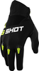 Shot Devo Motocross Gloves,  black-yellow,  Size XL,  black-yellow,  Size XL