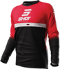 Shot Devo Reflex Motocross Jersey,  black-red,  Size 4XL,  black-red,  Size 4XL