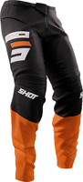 Shot Devo Reflex Motocross Pants,  black-orange,  Size 42,  black-orange,  Size 42
