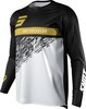 Shot Devo Roll Motocross Jersey,  black-white-gold,  Size M,  black-white-gold,  Size M