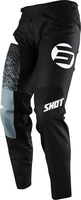 Shot Devo Roll Motocross Pants,  black-grey,  Size 42,  black-grey,  Size 42