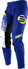 Shot Devo Roll Motocross Pants,  blue-yellow,  Size 40,  blue-yellow,  Size 40