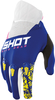 Shot Devo Storm Kids Motocross Gloves,  blue,  Size XL,  blue,  Size XL