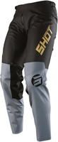 Shot Devo Storm Kids Motocross Pants,  black-grey,  Size 12/14,  black-grey,  Size 12/14