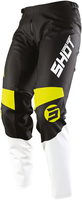 Shot Devo Storm Kids Motocross Pants,  black-yellow,  Size 12/14,  black-yellow,  Size 12/14
