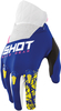 Shot Devo Storm Motocross Gloves,  blue,  Size 2XL,  blue,  Size 2XL