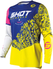 Shot Devo Storm Motocross Jersey,  blue,  Size 2XL,  blue,  Size 2XL