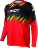 Shot Devo Versus Kids Motocross Jersey,  black-red,  Size 4 - 5,  black-red,  Size 4 - 5