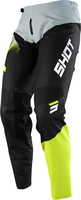 Shot Devo Versus Kids Motocross Pants,  grey-yellow,  Size 6/7,  grey-yellow,  Size 6/7