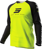 Shot Draw Escape Kids Motocross Jersey,  black-yellow,  Size 8 - 9