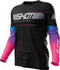 Shot Draw Kid Indy Motocross Jersey,  black,  Size M