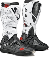 Sidi Crossfire 3 Motocross Boots,  black-white,  Size 49 for Men