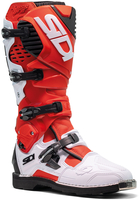 Sidi Crossfire 3 Motocross Boots,  white-red,  Size 42 for Men