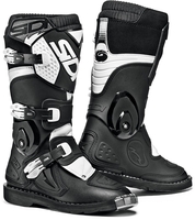 Sidi Flame Kids Motocross Boots,  black-white,  Size 38