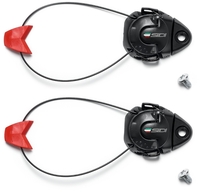 Sidi Mag-1 Tecno-3 Short Magnet Fastener,  black-red for Men