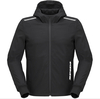 Spidi Armor Light Motorcycle Hoodie,  black,  Size S for Men