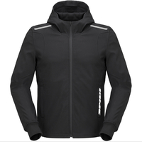 Spidi Armor Light Motorcycle Hoodie,  black,  Size XL for Men