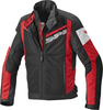 Spidi Breezy Net H2Out Motorcycle Textile Jacket,  black-red,  Size L,  black-red,  Size L