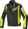 Spidi Breezy Net H2Out Motorcycle Textile Jacket,  black-yellow,  Size XL,  black-yellow,  Size XL