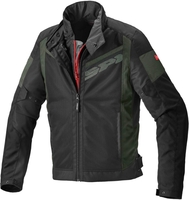 Spidi Breezy Net H2Out Motorcycle Textile Jacket,  grey-green,  Size M,  grey-green,  Size M