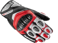 Spidi Carbo 4 Coupe Gloves,  black-white-red,  Size 3XL,  black-white-red,  Size 3XL