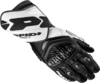 Spidi Carbo 4 Gloves,  black-white,  Size 3XL,  black-white,  Size 3XL