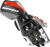 Spidi Carbo Kangaroo Motorcycle Gloves,  black-red,  Size XL,  black-red,  Size XL
