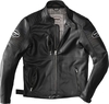 Spidi Clubber Motorcycle Leather Jacket,  black,  Size 46
