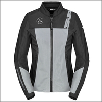 Spidi Corsa Net Windout Motorcycle Textile Jacket,  black-grey,  Size L for Women