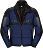 Spidi Crossmaster Motorcycle Textile Jacket,  black-blue,  Size 2XL,  black-blue,  Size 2XL