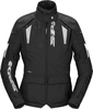 Spidi Crossmaster Motorcycle Textile Jacket,  black,  Size 2XL for Women,  black,  Size 2XL for Women