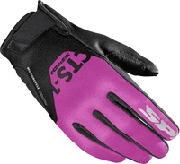 Spidi CTS-1 Ladies Motorcycle Gloves,  black-pink,  Size XL for Women,  black-pink,  Size XL for Women