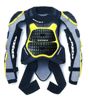 Spidi Defender Armor Jacket Protector Jacket,  black-yellow,  Size L,  black-yellow,  Size L
