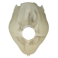 Tank fairing for HONDA CBR600RR,  black-white-orange,  black-white-orange