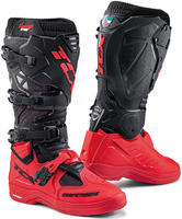 TCX Comp Evo 2 Michelin Motocross Boots,  black-red,  Size 47 for Men