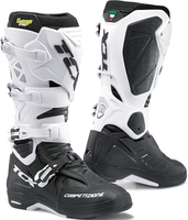 TCX Comp Evo 2 Michelin Motocross Boots,  black-white,  Size 39,  black-white,  Size 39