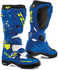 TCX Comp Evo 2 Michelin Motocross Boots,  white-blue,  Size 39,  white-blue,  Size 39
