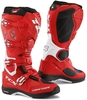 TCX Comp Evo Michelin Motocross Boots,  white-red,  Size 41,  white-red,  Size 41