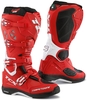TCX Comp Evo Michelin Motocross Boots,  white-red,  Size 46,  white-red,  Size 46