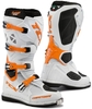 TCX Comp Evo Offroad Motocross Boots,  white-orange,  Size 45,  white-orange,  Size 45