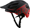 Troy Lee Designs A1 Classic Bicycle Helmet,  black-red,  Size XS S,  black-red,  Size XS S