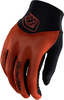 Troy Lee Designs Ace 2.0 Ladies Motocross Gloves,  brown,  Size 2XL for Women,  brown,  Size 2XL for Women